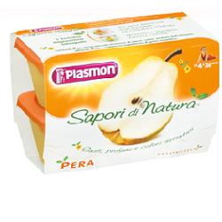 PLASMON SAPORI DI NATURA OMOGENEIZZATO PERA 100 G X 4 PEZZI - farmasorriso.com