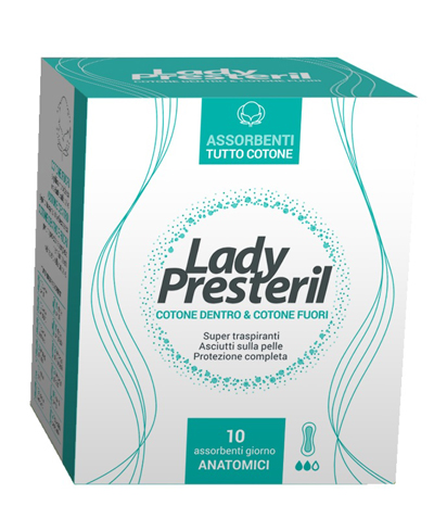 LADY PRESTERIL ANATOMICO POCKET 10 PEZZI - farmasorriso.com