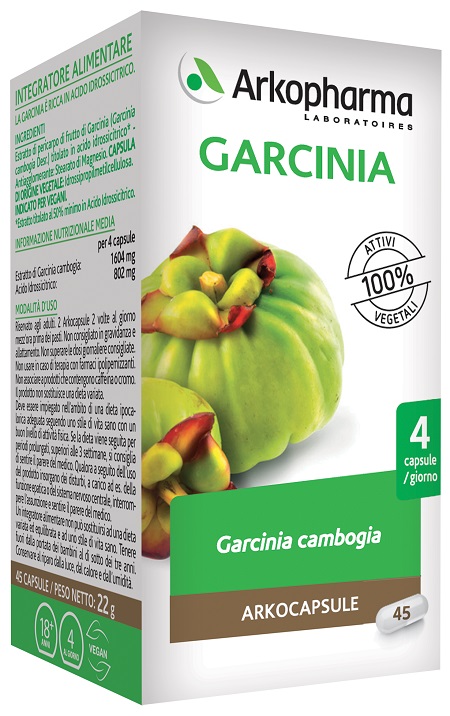 ARKO CAPSULE GARCINIA CAMB 45 CAPSULE - farmasorriso.com