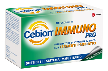 CEBION IMMUNO PRO 10 FLACONCINI 10 ML - farmasorriso.com