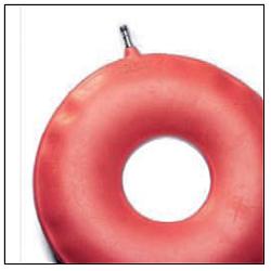 CIAMBELLA PER INVALIDI GONFIABILE IN GOMMA TEAM DELUXE IN SACCHETTO DIAMETRO 40 CM 1 PEZZO - farmasorriso.com