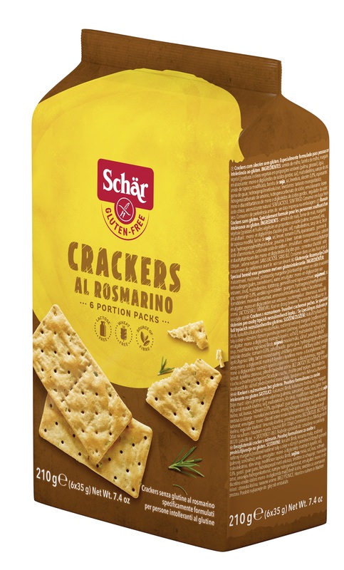 SCHAR CRACKERS AL ROSMARINO 6 CONFEZIONI DA 35 G - farmasorriso.com