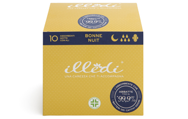ILLEDI ASSORBENTI NOTTE 10 PEZZI - farmasorriso.com