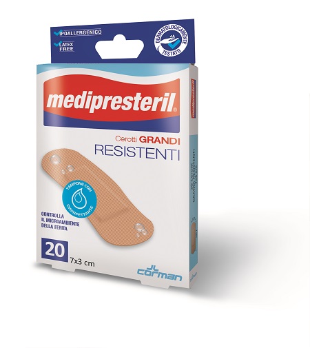 CEROTTO MEDIPRESTERIL RESISTENTI CONFEZIONE ASSORTITA 4 FORMATI 40 PEZZI - farmasorriso.com