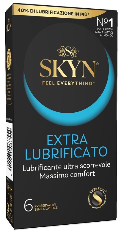 PROFILATTICO SKYN EXTRA LUBRIFICATO 6 PEZZI - farmasorriso.com