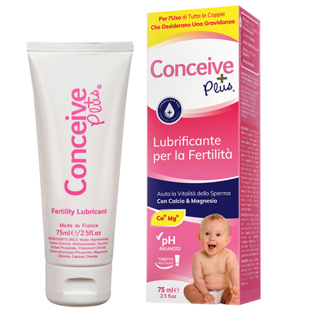 CONCEIVE PLUS LUBRIFICANTE VAGINALE COADIUVANTE FERTILITA' TUBO 75ML - farmasorriso.com