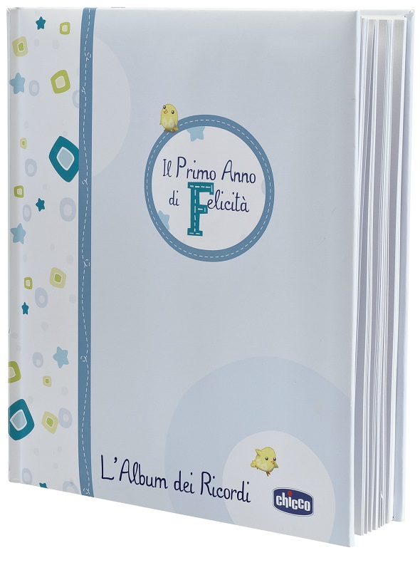 CHICCO LIBRO RICORDI AZZURRO - farmasorriso.com