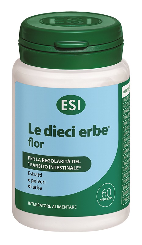 ESI LE DIECI ERBE FLOR 60 CAPSULE - farmasorriso.com