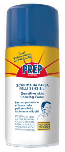 PREP SCHIUMA BARBA PELLE SENSIBILE 300 ML - farmasorriso.com