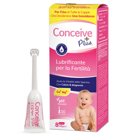 LUBRIFICANTE FERTILITA' CONCEIVE PLUS 8X4G - farmasorriso.com
