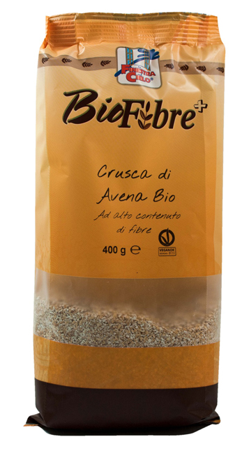 FSC BIOFIBRE+ CRUSCA DI AVENA BIO AD ALTO CONTENUTO DI FIBRA 400 G - farmasorriso.com