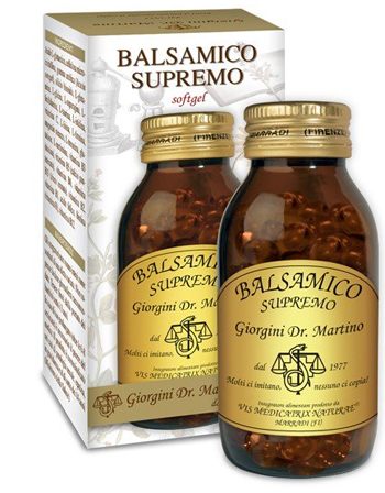 BALSAMICO SUPREMO 100 SOFTGEL - farmasorriso.com