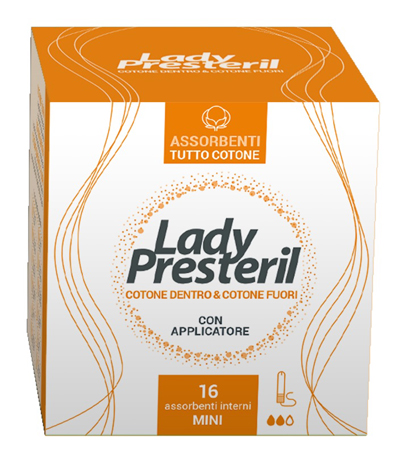 LADY PRESTERIL ASSORBENTI INTERNI MINI 16 PEZZI - farmasorriso.com