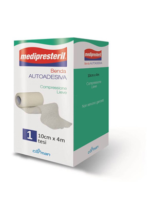 BENDA ADESIVA MEDIPRESTERIL 10X400CM - farmasorriso.com