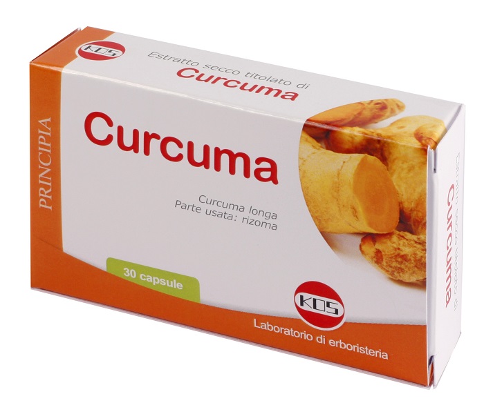 CURCUMA ESTRATTO SECCO 30 CAPSULE - farmasorriso.com
