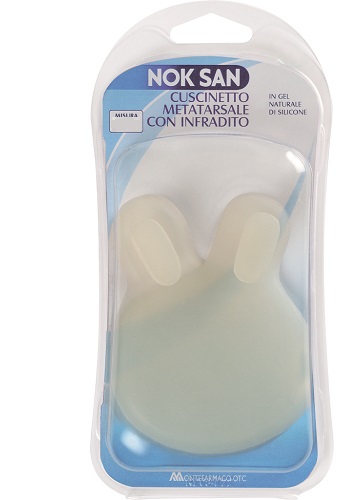 NOK SAN GEL CUSCINETTO METATARSALE CON INFRADITO L/XL - farmasorriso.com