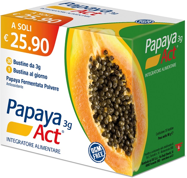 PAPAYA ACT 3G 30 BUSTINE - farmasorriso.com