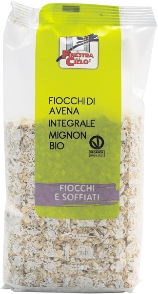 FIOCCHI DI AVENA INTEGRALE MIGNON BIO 500 G - farmasorriso.com