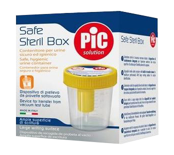 CONTENITORE PIC URINA 100 ML PRELEVAMENTO SOTTOVUOTO - farmasorriso.com