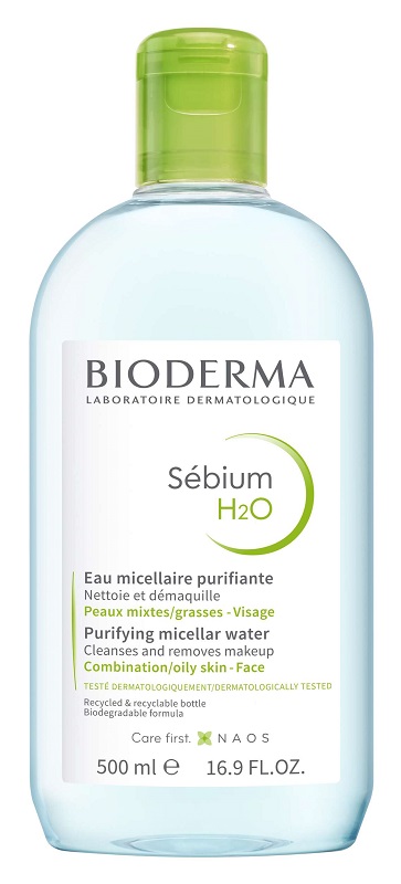 SEBIUM H2O ACQUA MICELLARE DETERGENTE PURIFICANTE 500 ML - farmasorriso.com