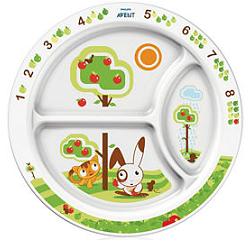 PIATTO A SCOMPARTI 12 MESI+ - farmasorriso.com