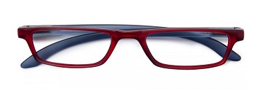 TWINS SILVER TRENDY OCCHIALE PREMONTATO ROSSO/BLU +2,5 - farmasorriso.com