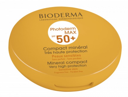 PHOTODERM MAX COMPACT SPF 50+ CREMA SOLARE MINERALE COMPATTA NUANCE CHIARA 10 G - farmasorriso.com