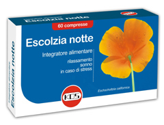 ESCOLZIA NOTTE 60 COMPRESSE - farmasorriso.com