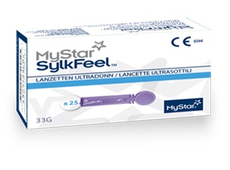 LANCETTE PUNGIDITO MYSTAR SYLKFEEL LANCETS 33 GAUGE 50 PEZZI - farmasorriso.com