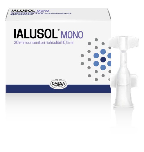 IALUSOL MONO GOCCE OCULARI 20 FLACONCINI 0,5 ML - farmasorriso.com