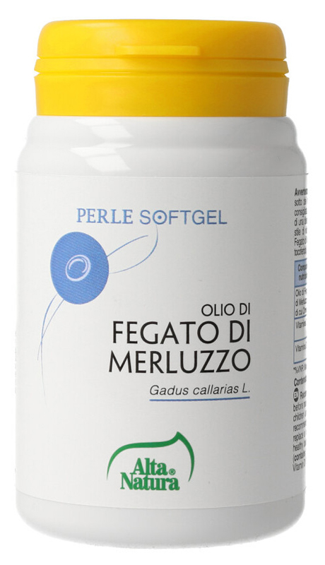 FEGATO DI MERLUZZO 100 PERLE PILLOLIERA 40 G - farmasorriso.com