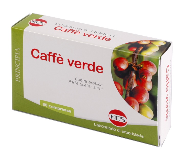CAFFE' VERDE ESTRATTO SECCO 60 COMPRESSE - farmasorriso.com