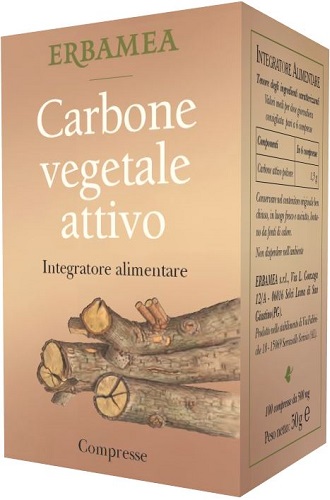 CARBONE VEGETALE ATTIVO 100 CAPSULE - farmasorriso.com
