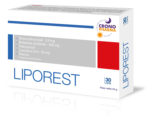 LIPOREST 30 COMPRESSE - farmasorriso.com