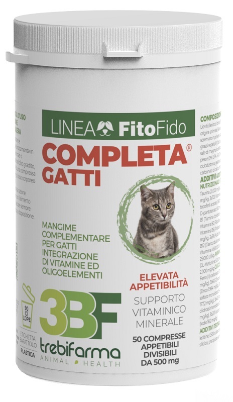 COMPLETA GATTI 50 COMPRESSE BARATTOLO 25 G - farmasorriso.com