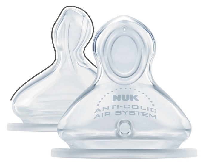 NUK FIRST CHOICE+ TETTARELLA IN SILICONE 6-18 MESI MISURA MEDIA 2 PEZZI - farmasorriso.com