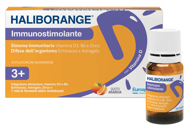 HALIBORANGE IMMUNOSTIMOLANTE 10 FLACONCINI 10 ML - farmasorriso.com