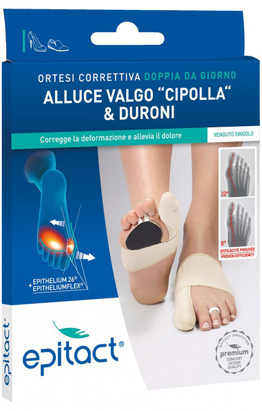 ORTESI CORRETTIVA EPITACT DP SINISTRA TAGLIA MEDIUM 1 PEZZO - farmasorriso.com