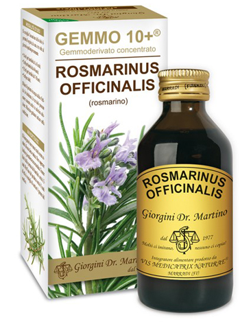 GEMMO 10+ ROSMARINO LIQUIDO ANALCOLICO 100 ML - farmasorriso.com