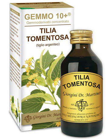 GEMMO 10+ TIGLIO ARGENTEO LIQUIDO ANALCOLICO 100 ML - farmasorriso.com