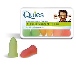 TAPPO AURICOLARE QUIES SCHIUMA 3 PAIA - farmasorriso.com