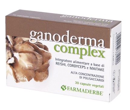 GANODERMA COMPLEX 30 CAPSULE 14,10 G - farmasorriso.com