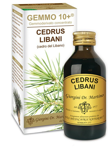 GEMMO 10+ CEDRO DEL LIBANO 100 ML LIQUIDO ANALCOLICO - farmasorriso.com
