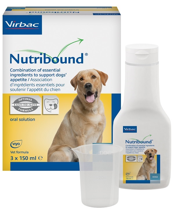 NUTRIBOUND SOLUZIONE ORALE APPETIBILE PER CANE 3 FLACONI DA 150 ML - farmasorriso.com