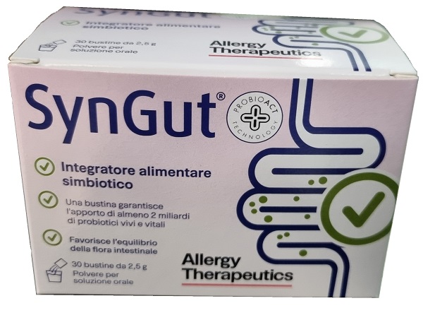 SYNGUT 30 BUSTINE DI LIOFILIZZATO DA 2,5 G IN ASTUCCIO 75 G - farmasorriso.com