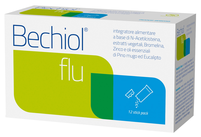 BECHIOL FLU 12 BUSTINE STICK PACK - farmasorriso.com