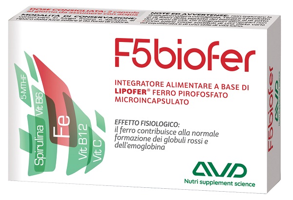 F5 BIOFER 30 CAPSULE BLISTER 14,8 G - farmasorriso.com