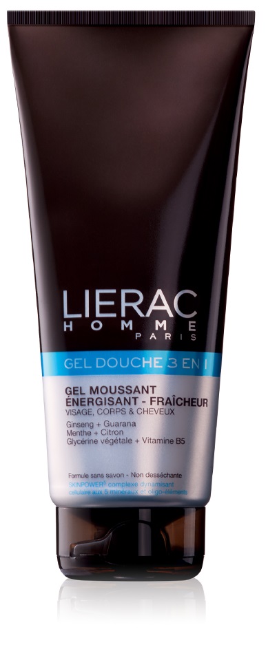LIERAC HOMME GEL DOUCHE INTEGRAL 200 ML - farmasorriso.com