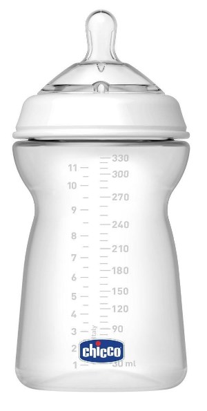 CHICCO BIBERON NATURAL FEEL 6 MESI+330 ML VELOCE - farmasorriso.com