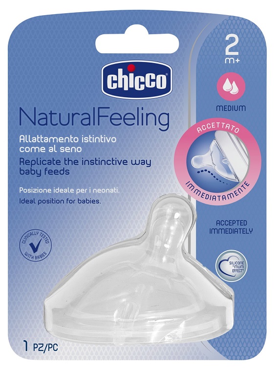 CHICCO TETTARELLA STEPUP NEW 2M+ FLUSSO MEDIO - farmasorriso.com
